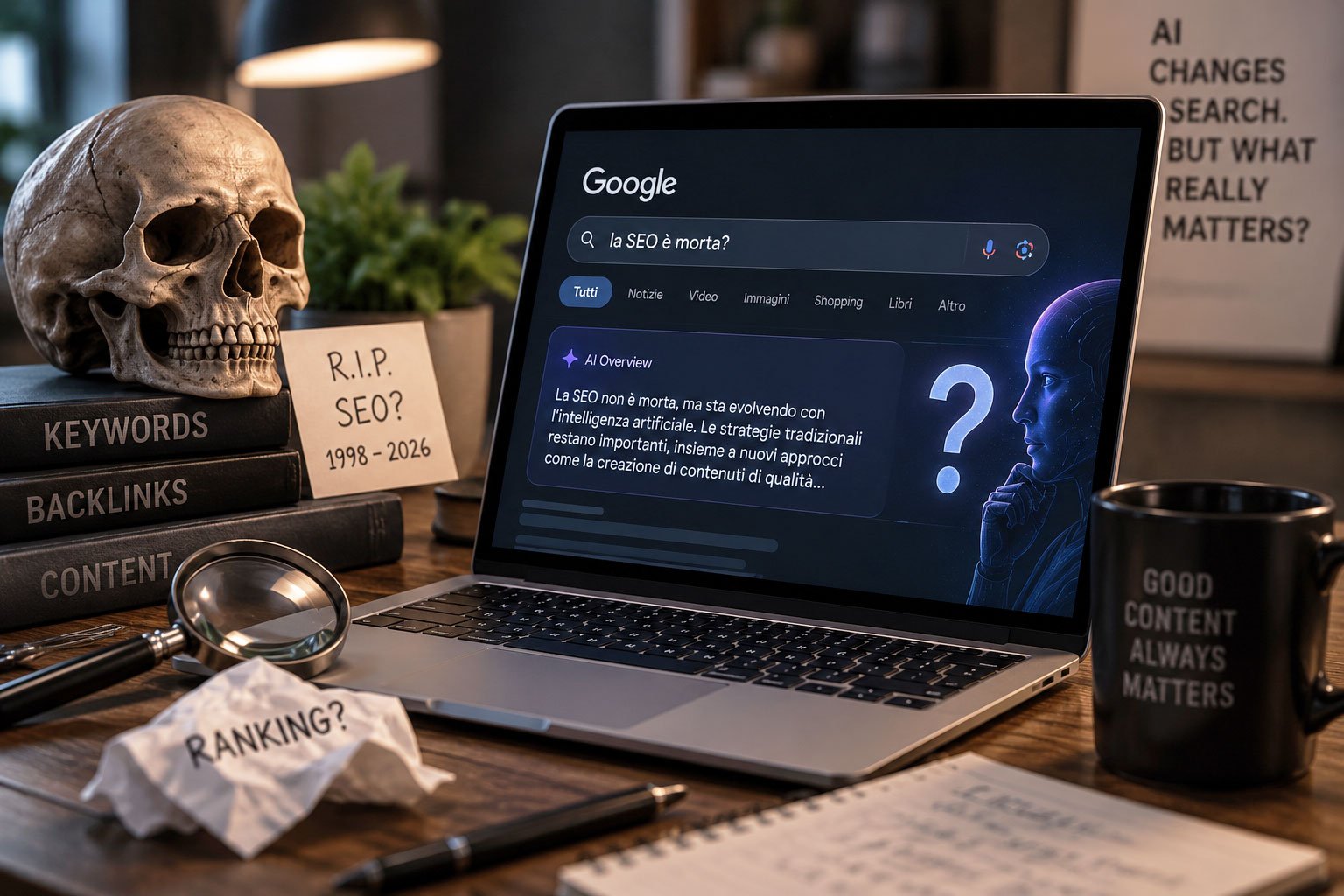 la seo è morta con l'intelligenza artificiale?